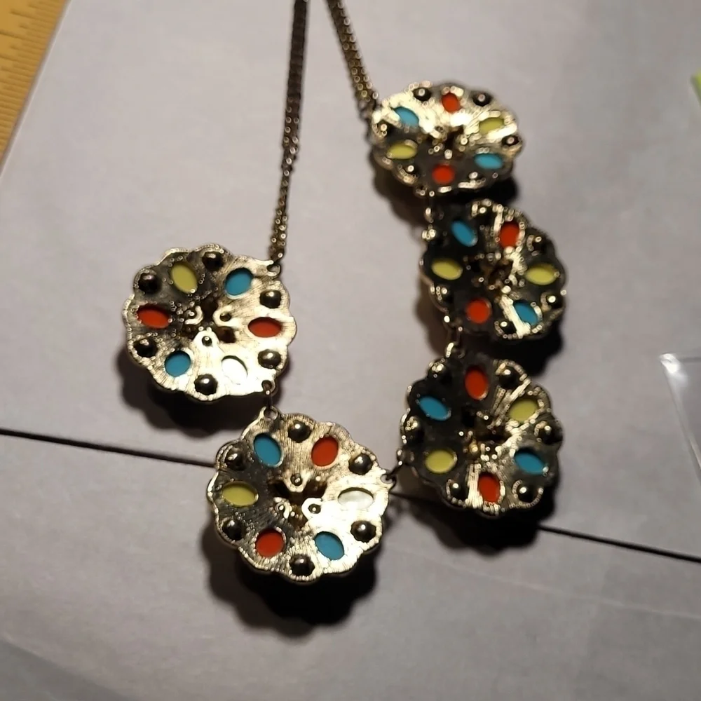 Jules C Rhinestone Necklace